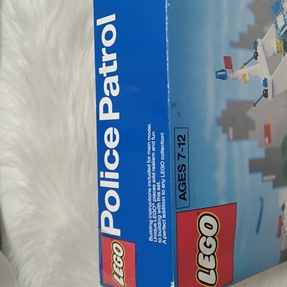 Rare Lego Police Patrol Collector 4021 185 Interlocking Pieces 1991 - Picture 8 of 12